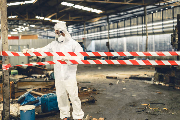 Professional Drug Lab Cleanup technician working in Parsonsfield, ME